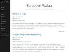 Tablet Screenshot of andrew.wafaa.eu